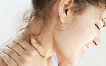 Symptome einer Osteochondrose der Halswirbelsäule